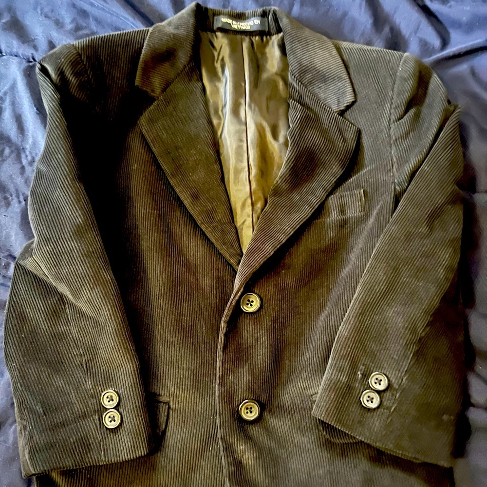 Boys sz 5 Nautica corduroy jacket blazer